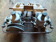 Classic Twin Carbs On Broken Inlet Manifold.