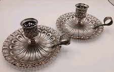 Pair solid 800 silver - pair, of