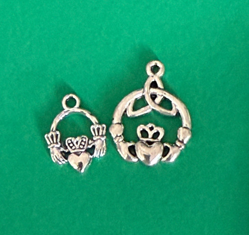 Zinc alloy celtic trinity knot - zinc,