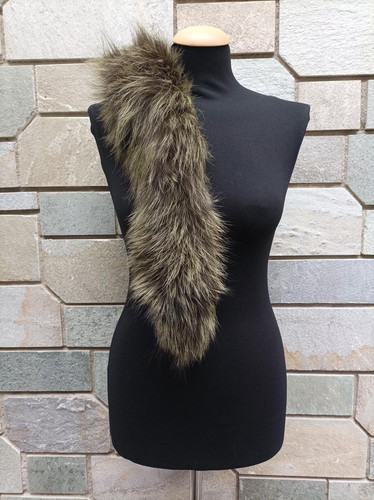 Real fox fur - fur, hood