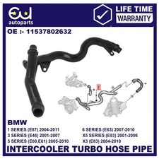 INTERCOOLER TURBO HOSE PIPE