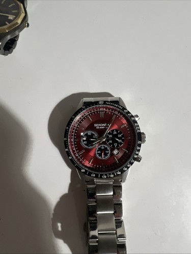 Sekonda chronograph quartz red - sekonda,