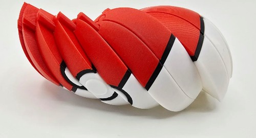 Printed flexi twist ball - twist, |