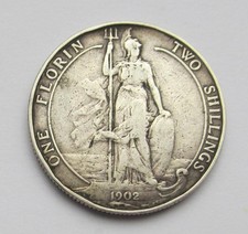 Edward VII 1902 silver Florin