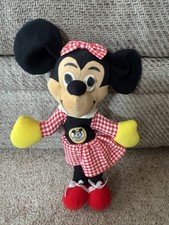 Rare Vintage Minnie Mouse - Mickey Mouse Clubhouse Bendy Toys Plush