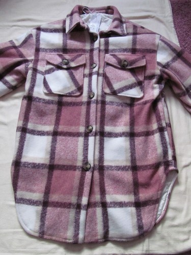 Primark pink checked - checked, winter