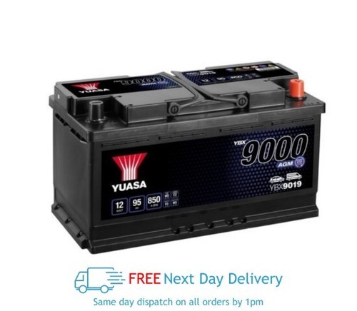Yuasa ybx9019 agm battery 850 - ybx9019,