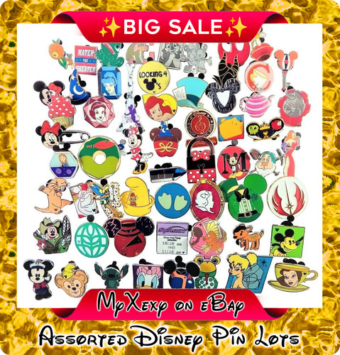 Disney pins lot - lot, bulk