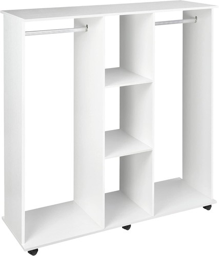 Rolling open double wardrobe - rolling,