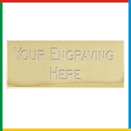 Engraved metal trophy - trophy, plaque