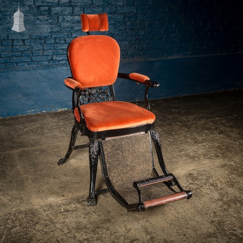 19th cast iron reclining - 19th, c