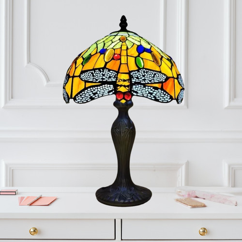 Tiffany table lamp - tiffany, antique