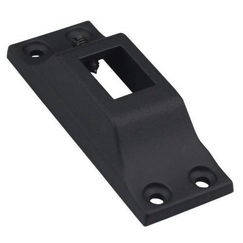 Matt black rake fitting - black, for