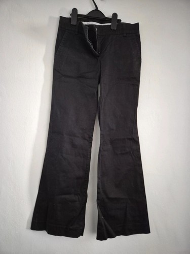 Zara basic black flared - black,