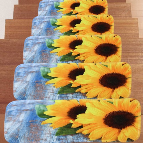 Pcs stair carpet treads - 5,
