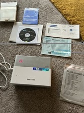 Samsung SPP-2020 Digital Photo Printer w/ Box, CD, Manual & PSU - Works