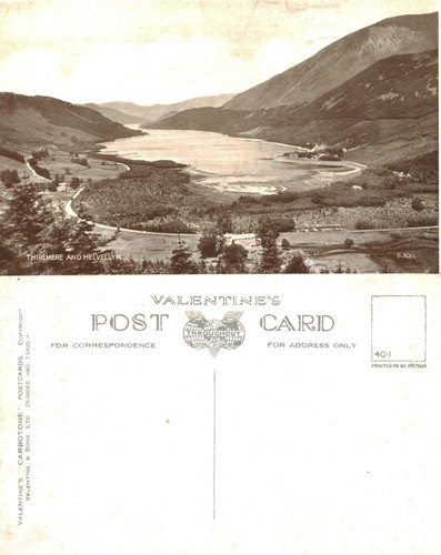 Vintage postcard thirlmere - -,