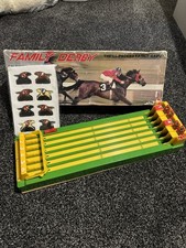 Vintage Family Derby Horse Racing Game