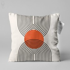 Bauhaus Geometric Cushion