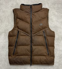 Nike Storm Fit Windrunner Insulated Primaloft Gilet Bodywarmer Brown Mens Medium