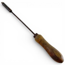 ANTIQUE WOOD HANDLE HEAVY DUTY