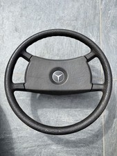 Mercedes W126 W123 W124 Classic Leather Steering Wheel OEM 1264640017 Vintage