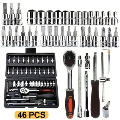 46pcs ratchet wrench tool - 46pcs,