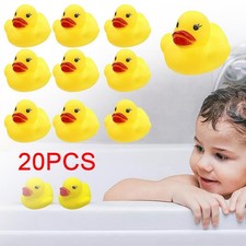 20-100x Rubber Ducks Squeaky