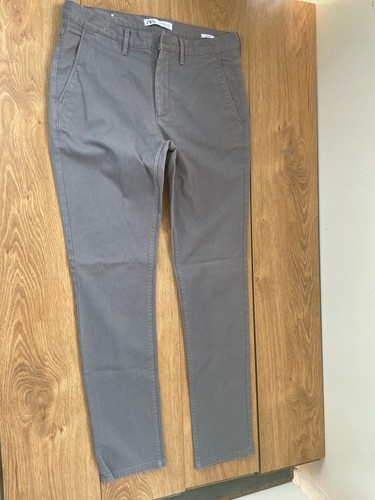 Men zara jeans grey slim - men’s,