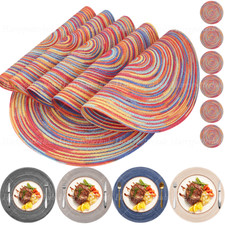 Set of 12pcs Round Placemats &