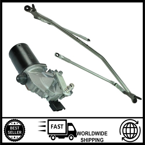 Front windscreen wiper motor - front,