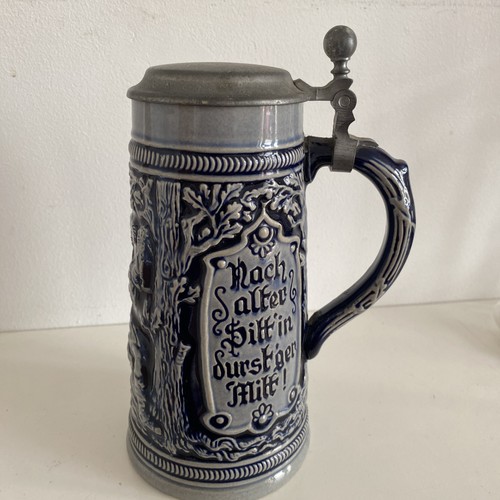 Vintage 70s large mug - mug, pewter
