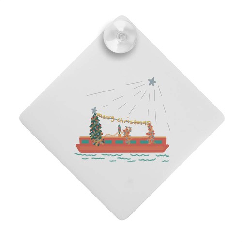 Christmas narrow boat - 'christmas,