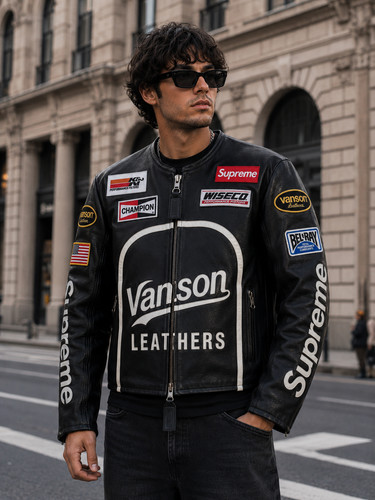Men black genuine leather - black,