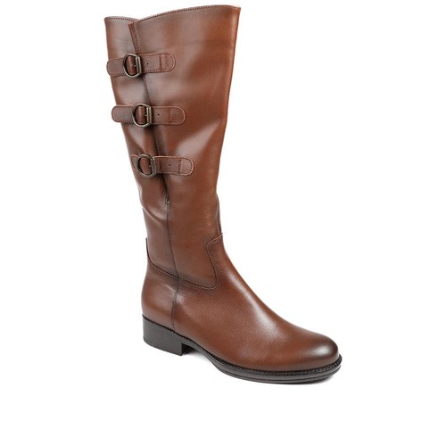 Gabor adieu leather knee high - leather,