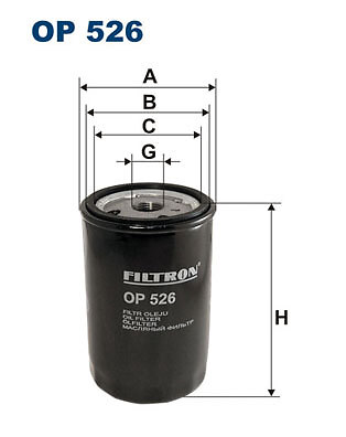 Oil filter filtron 526 for - filtron,