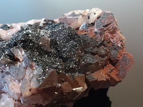 Specularite smokey quartz - smokey,