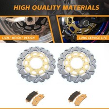 For Suzuki GSXR 600 2011-2021 GSXR 1000 L2-L5 2012-2015 Front Brake Discs Pads
