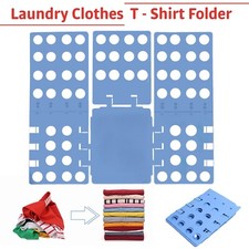 ADULT MAGIC CLOTHES FOLDER ORGANISER T SHIRT JUMPER EASY FOLD LAUNDRY UK SELLER