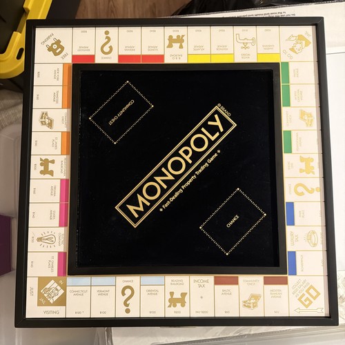 Monopoly deluxe edition black - deluxe,