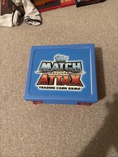 Match Attax Blue And Red Card Case Box 