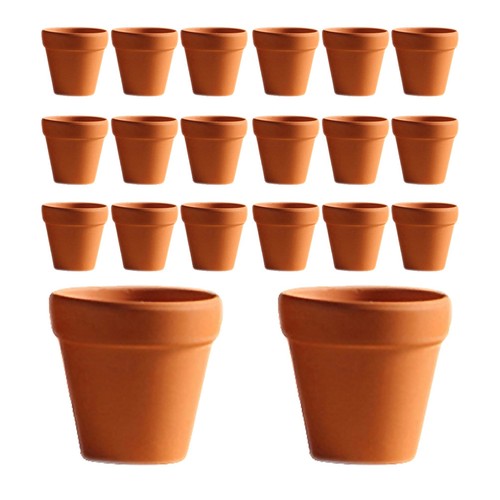 Pcs pottery flower pots - pcs,