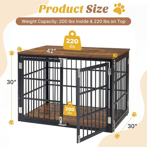 Dog crate furniture - crate, with