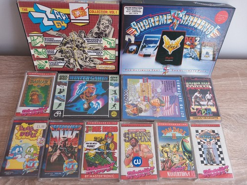 Commodore games bundle - commodore,