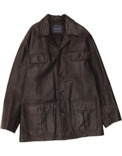 RIVER ISLAND Mens Leather