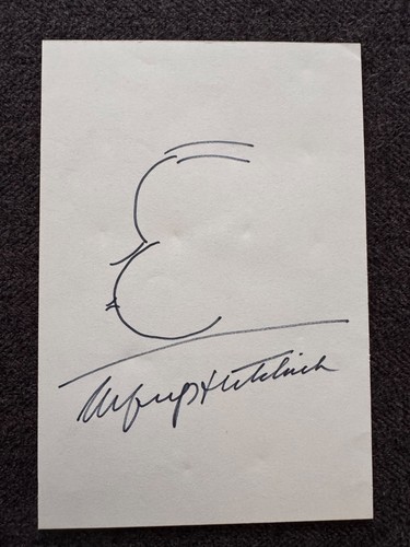 Alfred hitchcock signed - hitchcock,