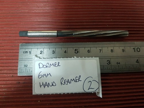 6mm hand reamer - reamer, by