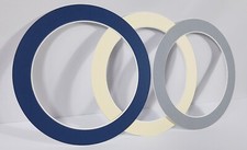 Circular Round Bespoke Photo/Picture Mount for Circular Frame Custom Cut