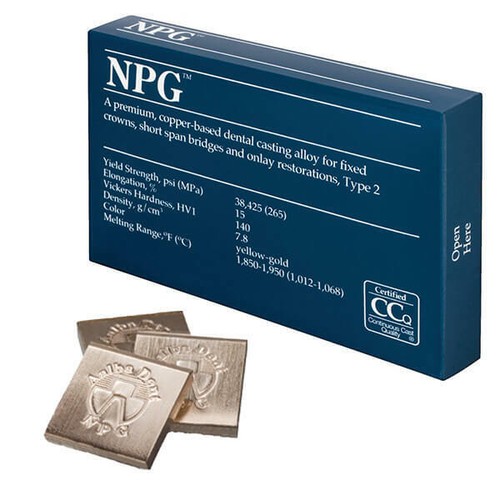 Dental lab alloy - dental, crowns