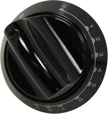 HOTPOINT Gas Cooker Main Oven Control Knob Black GENUINE C00194324